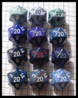 Dice : Dice - 20D - ZZ Group Misc Chessex 1 Class Photo - FA collection buy Dec 2010